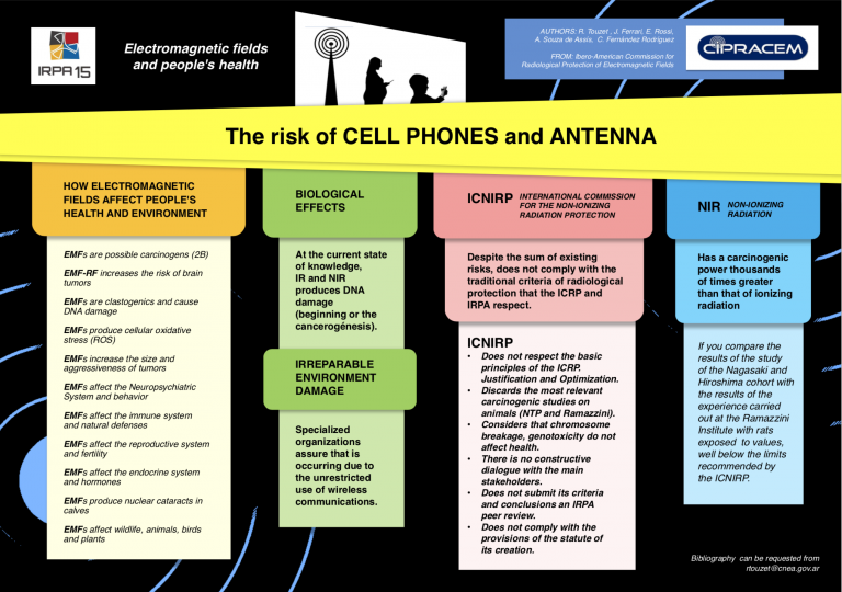 Iconip Risks The ICNIRP - RFInfo